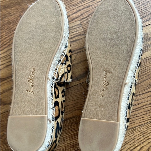 Sam Edelman Leopard Espadrille Shoes with Jute Sole - Picture 6 of 11